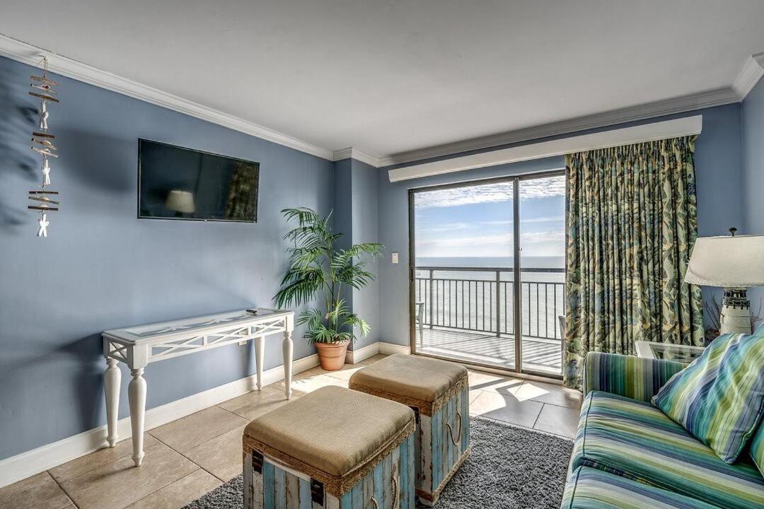 Oceanfront 2Br At Blue Water Villa Миртъл Бийч Екстериор снимка